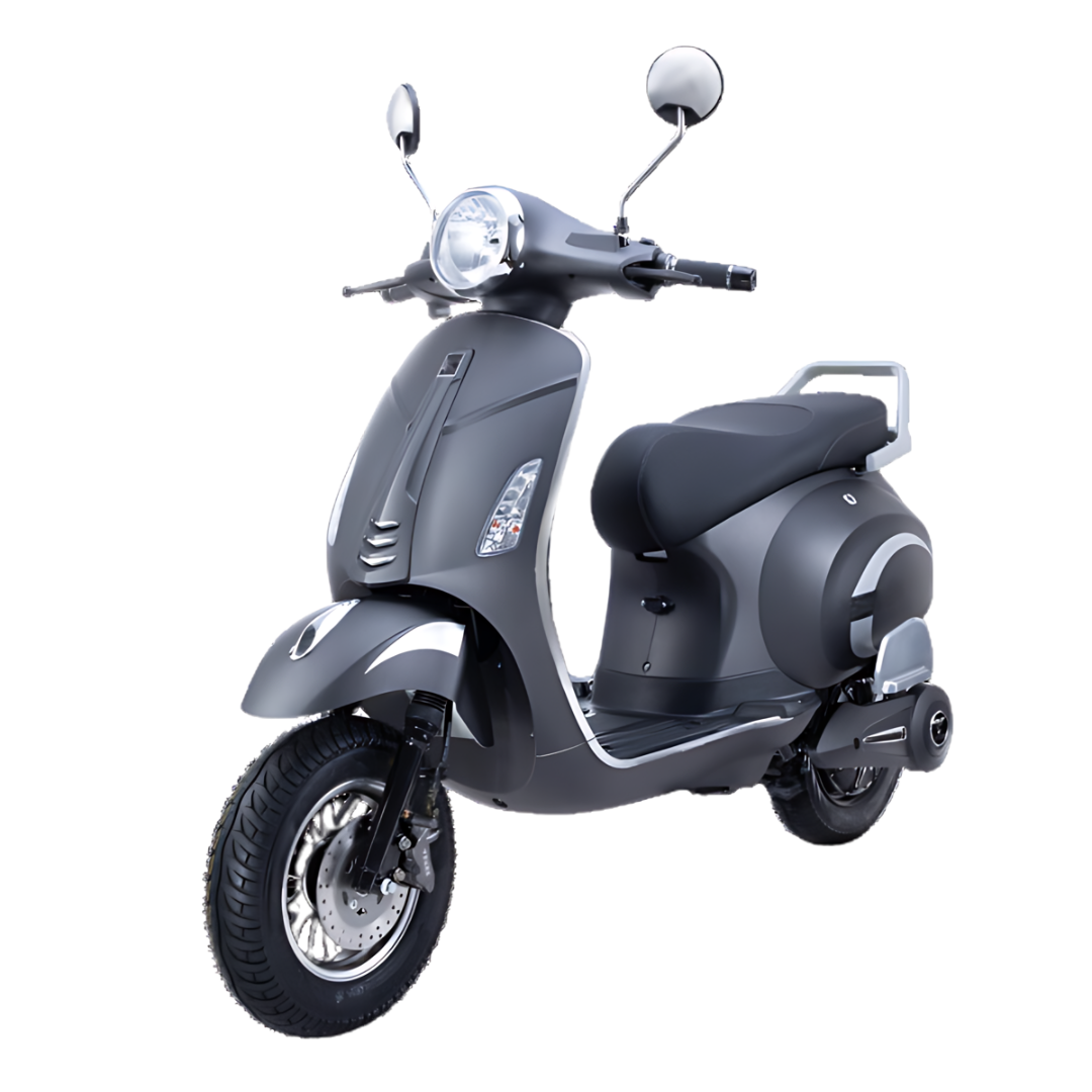 Rapiid Streak electric scooter in graphite grey
